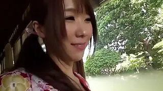 Japanese Hitomi Oki foreplay in ryokan